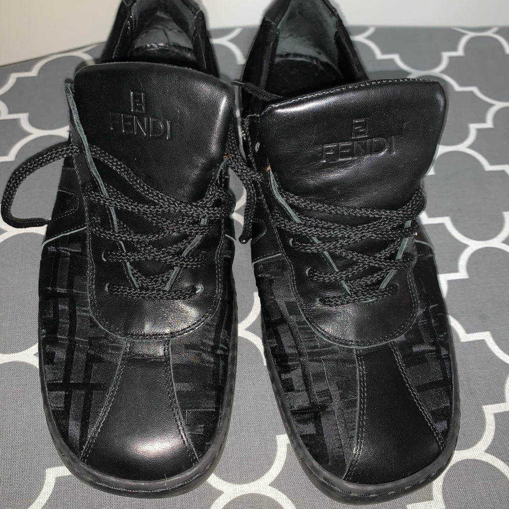 Black Vintage Fendi sneakers